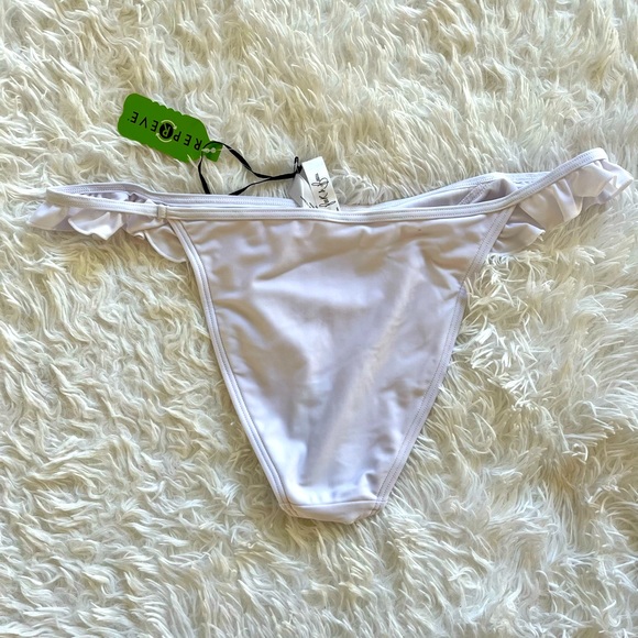 NWT High leg bikini bottom with ruffle size 10 - Picture 3 of 3